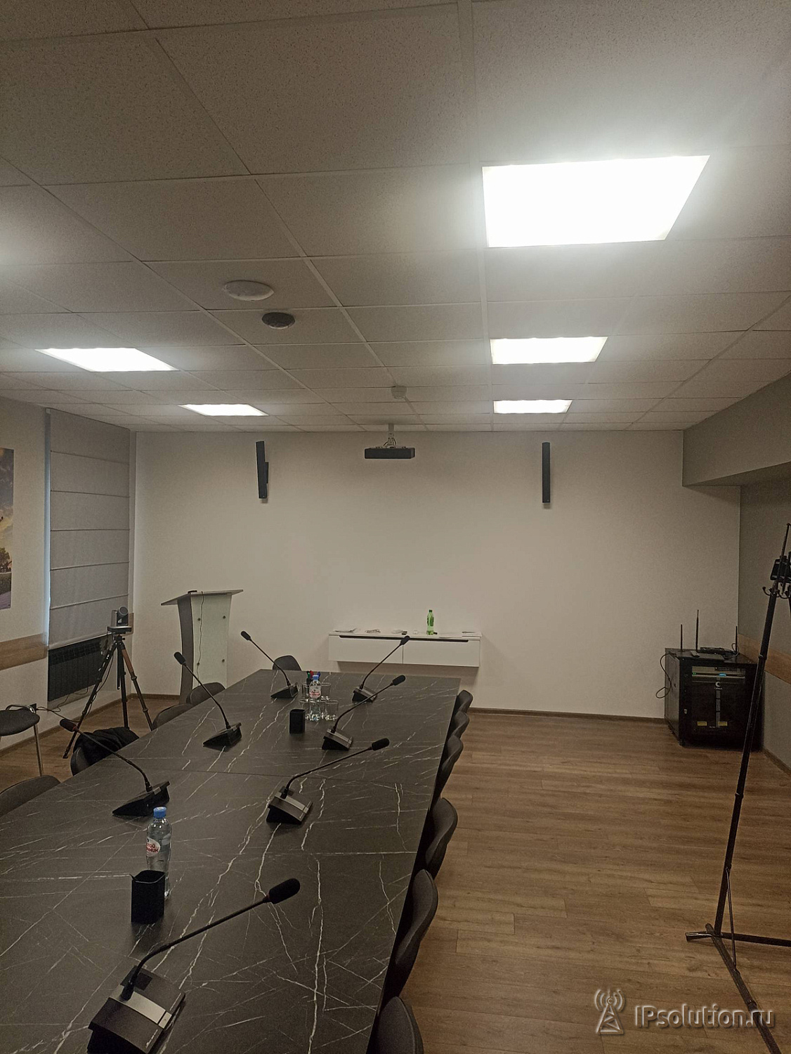 Оборудование конференц-зала для АО «НПО Спецматериалов»